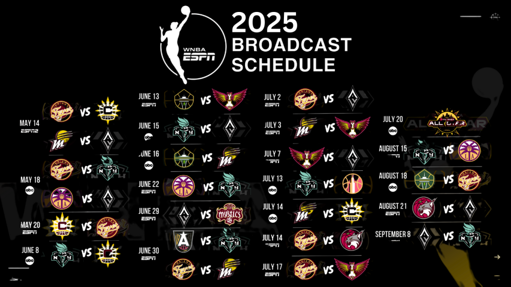 WNBA Schedule release